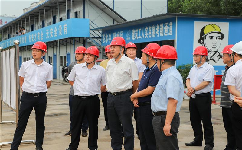 陈贵林在广元地灾项目调研时强调： 要把宁静生产放在突出位置